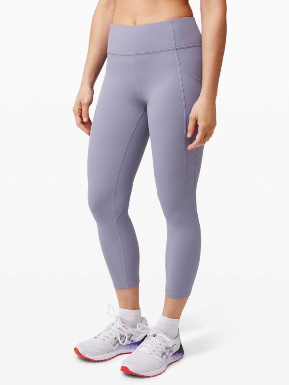 Lululemon Time To Sweat Crop 23" in Peri Purple